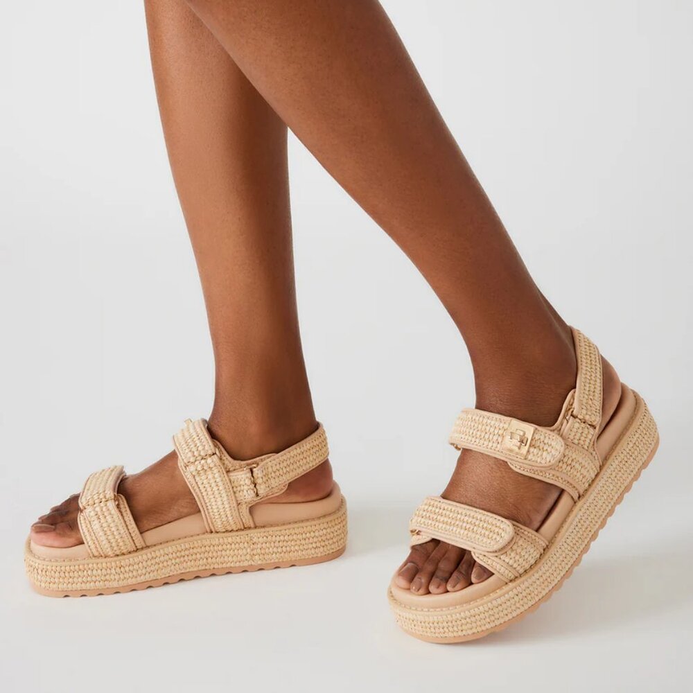 Steve Madden BIGMONA in Natural Raffia - Picture 2 of 8